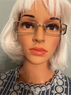 Humphrey’s Silver Rectangular Women’s Eyeglasses